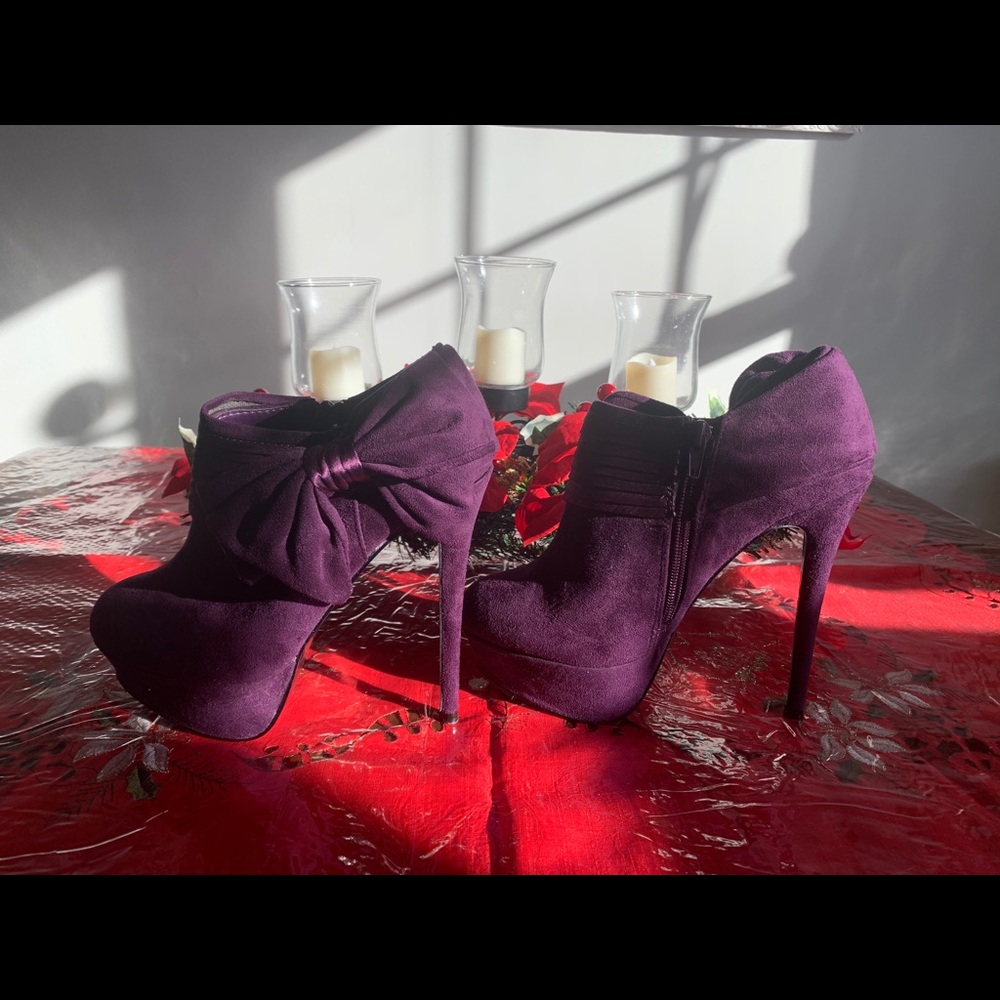 New Ankle Boots with Side Bow